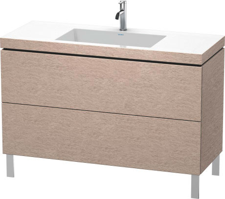 L Cube Furniture Washbasin C Bonded With Vanity Floor Standing Lc6939 N O T Duravit